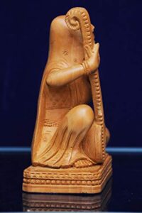 saint-meera-bai-wooden-statue-6-sku-28-3