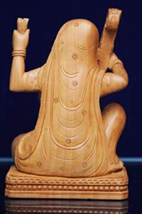 saint-meera-bai-wooden-statue-6-sku-28-4