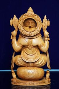 wooden-carving-ganesha-idol-8-sku-20-3